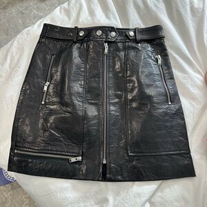 Ena Pelly leather skirt size small- worn once
